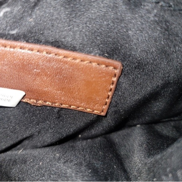 NY&C Wristlet Wallet Brown and black faux leather - NWT - Picture 6 of 12